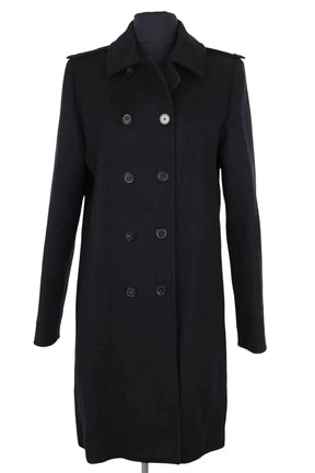 Manteau Chloé Noir en Laine, taille XL - Seconde Main