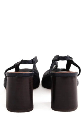 Talons Ba&Sh Marine en Cuir