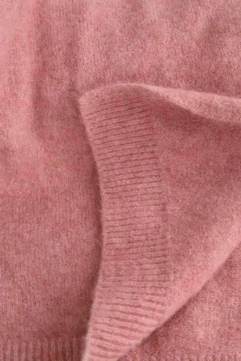 Écharpe Sézane Rose en Laine