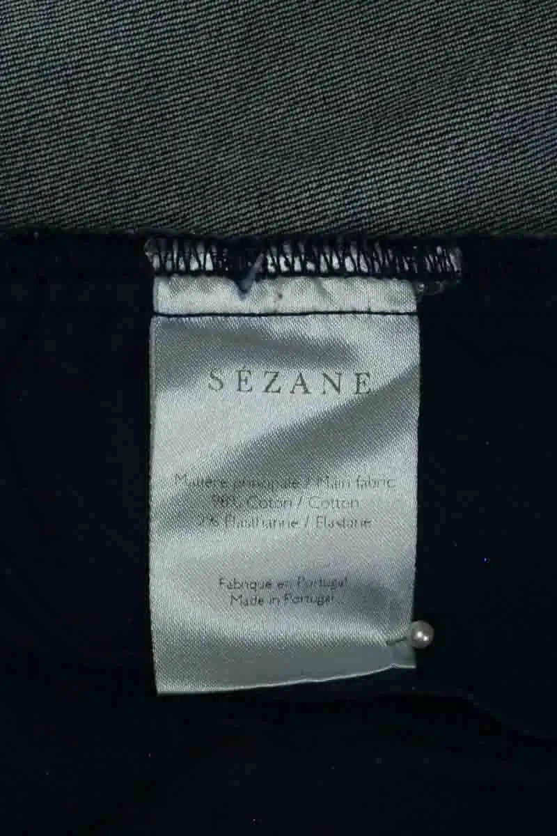 Jupe Sézane Marine en Coton