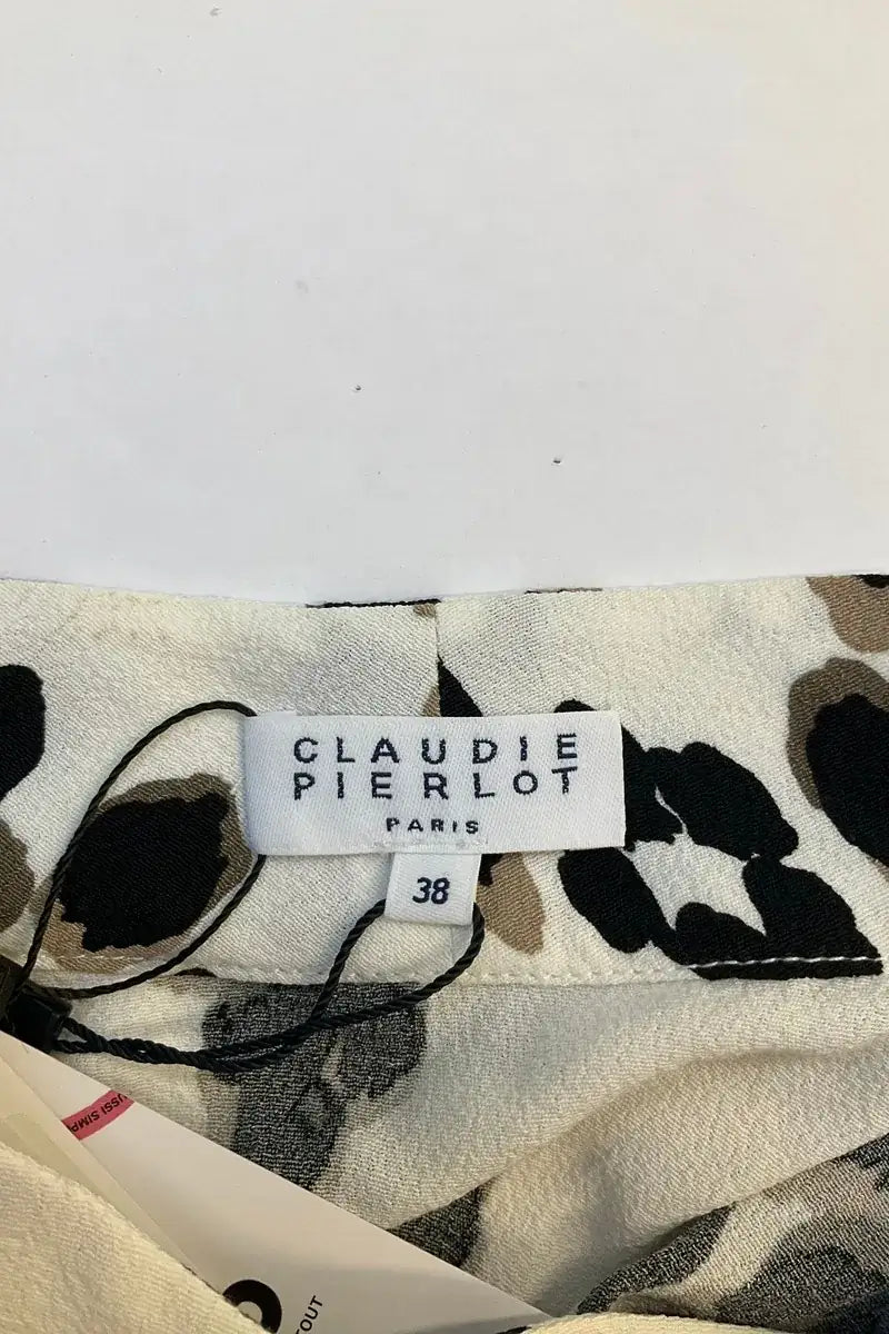 Blouse Claudie Pierlot Ecru en Viscose