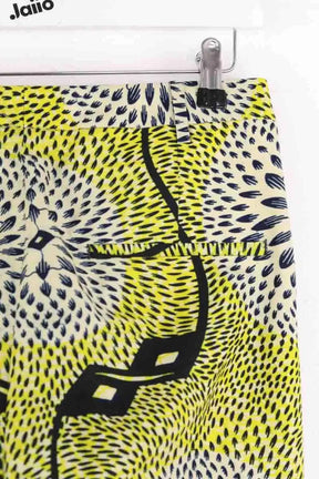 Pantalon droit Chloé Stora Jaune en Coton