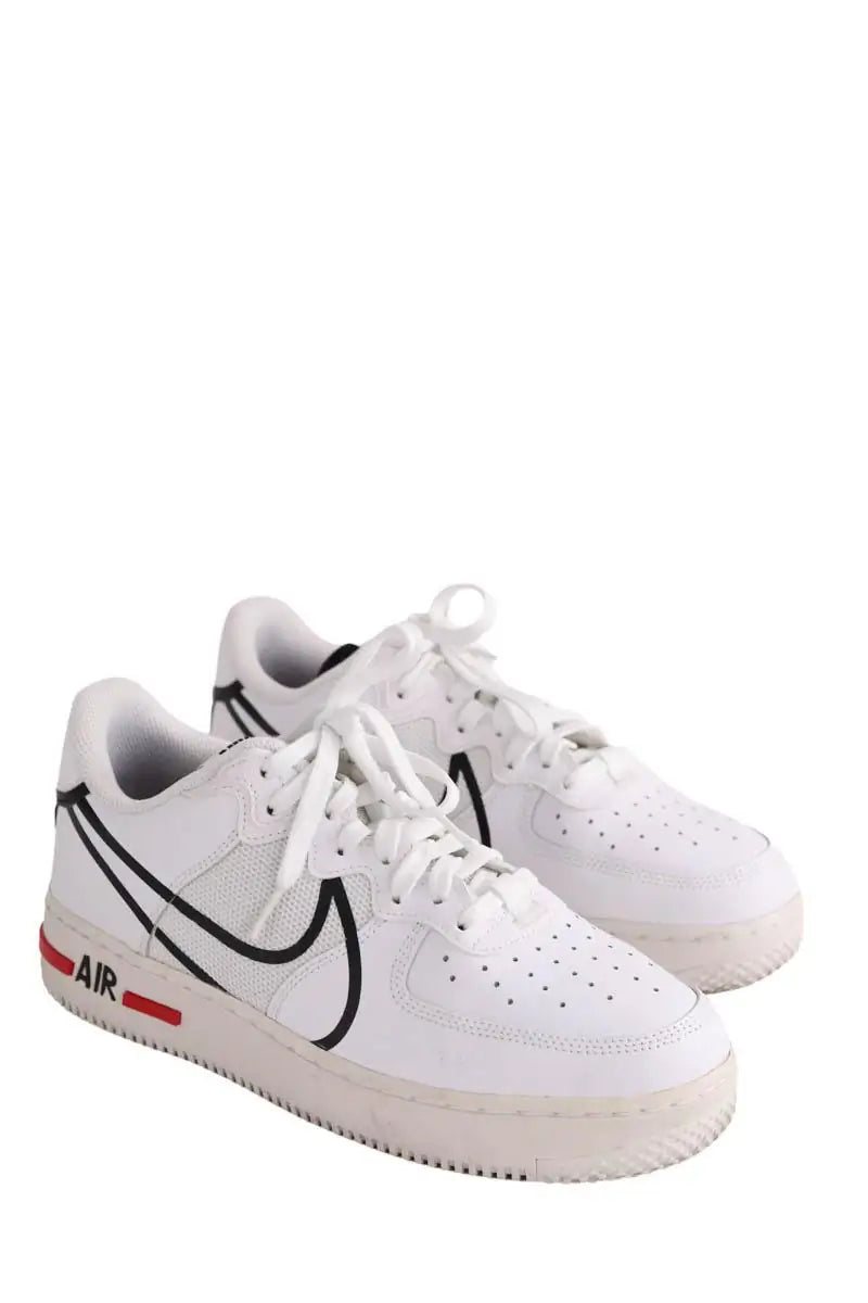 Baskets Nike Blanc en Cuir