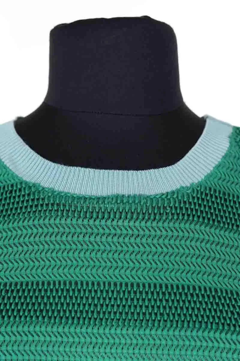 T-shirt Maje Vert en Synthétique