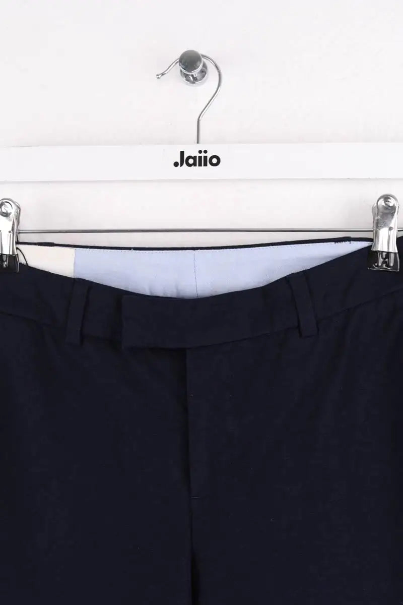 Pantalon Leon & Harper Marine en Viscose