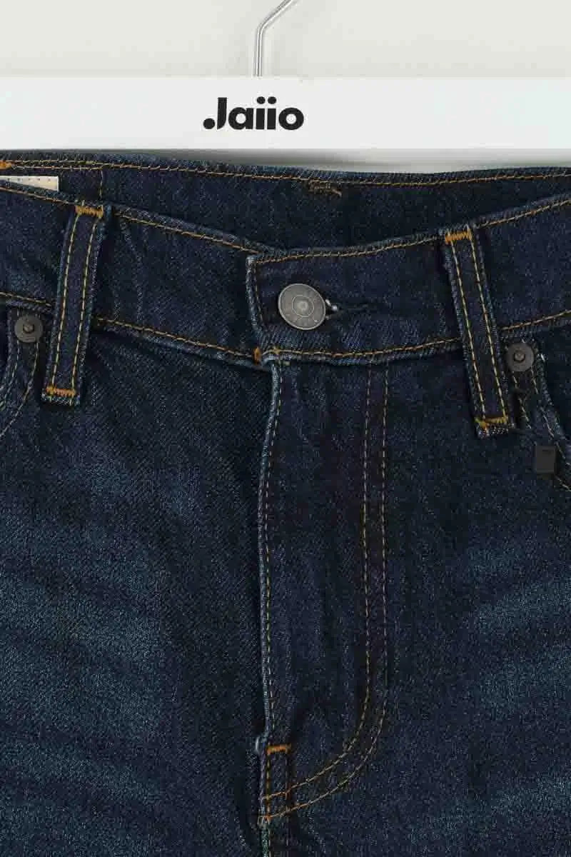 Jean droit Levi's 502 Marine en Coton
