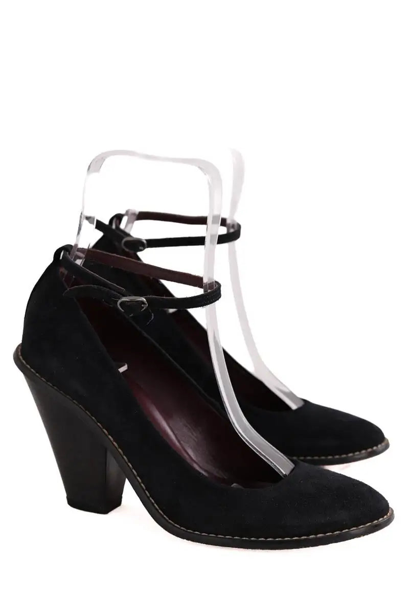 Talons Vanessa Bruno Noir en Daim