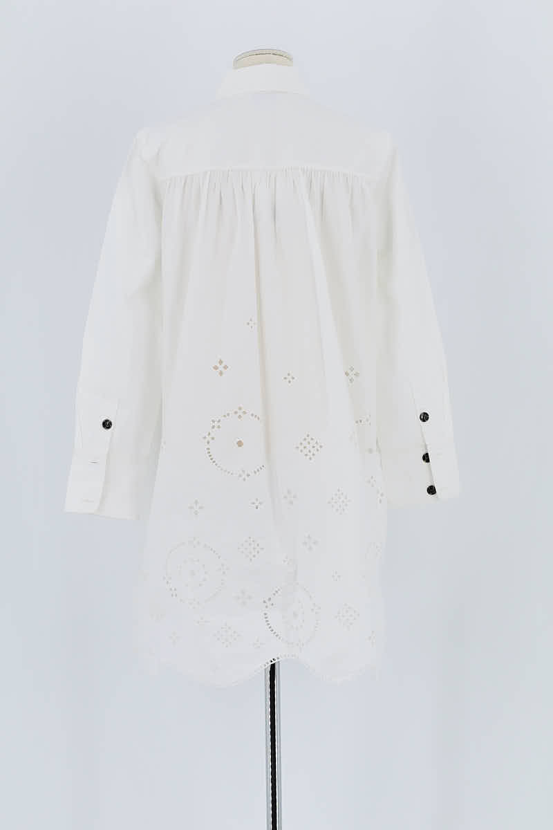 Robe Ganni  Blanc