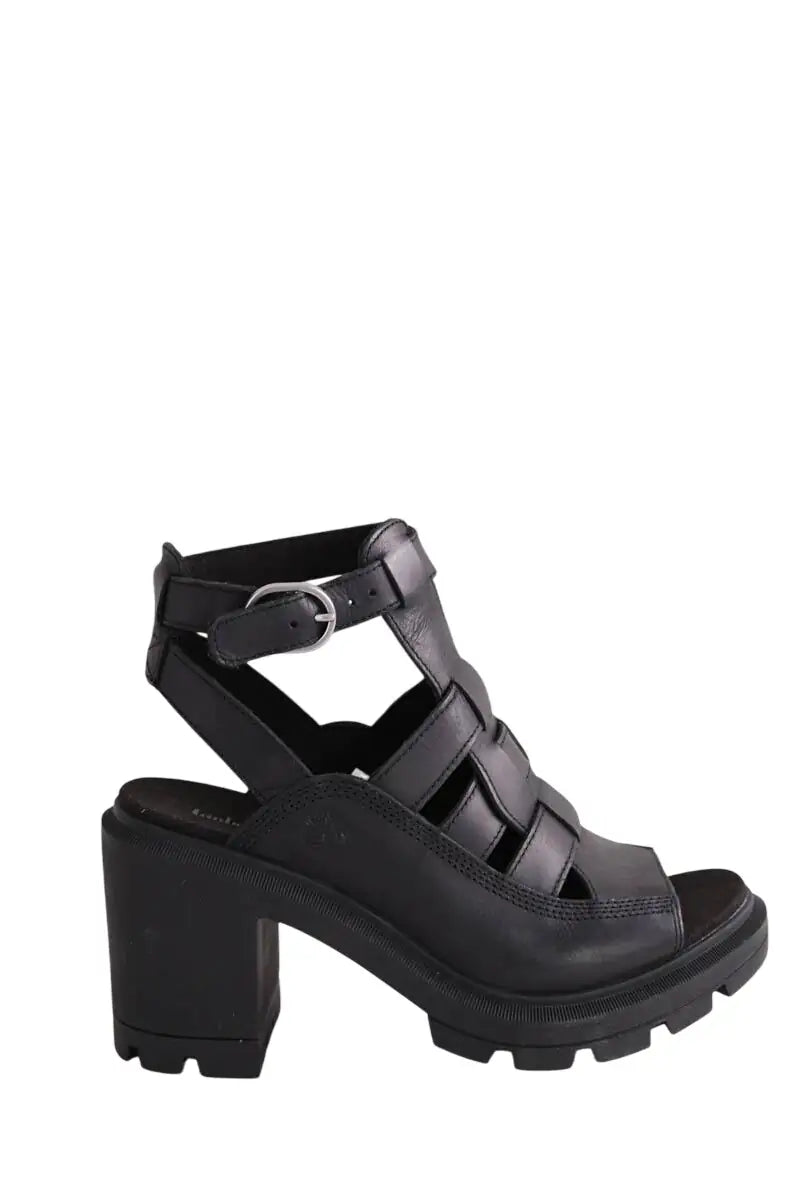 Sandales Timberland Noir en Cuir, taille 38 - Seconde Main