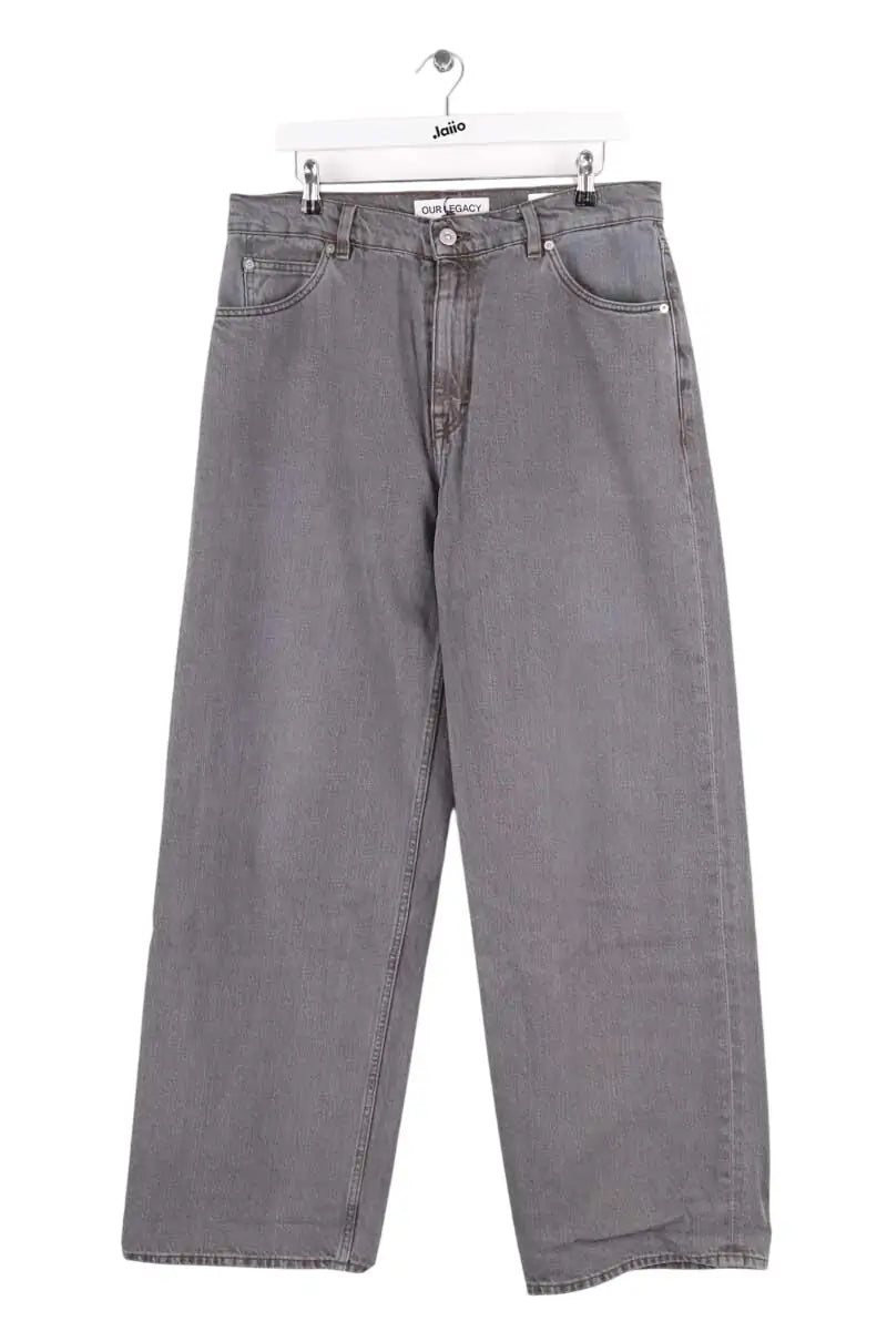 Jean droit Our Legacy Gris en Coton, taille M - Seconde Main