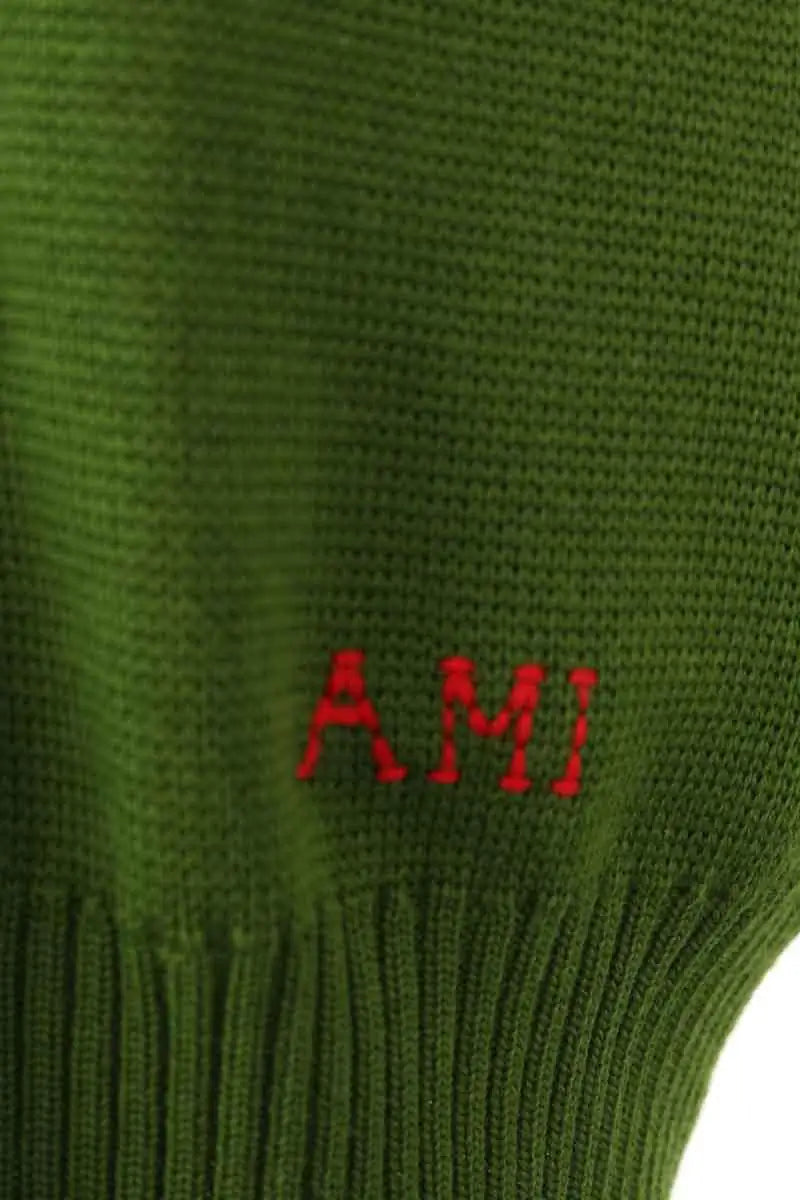 Pull Ami Vert en Laine
