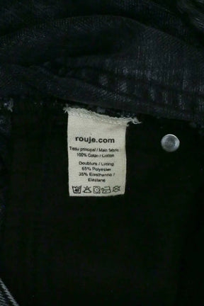Jean droit Rouje Anthracite en Coton