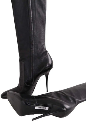 Bottes Saint Laurent Noir en Cuir