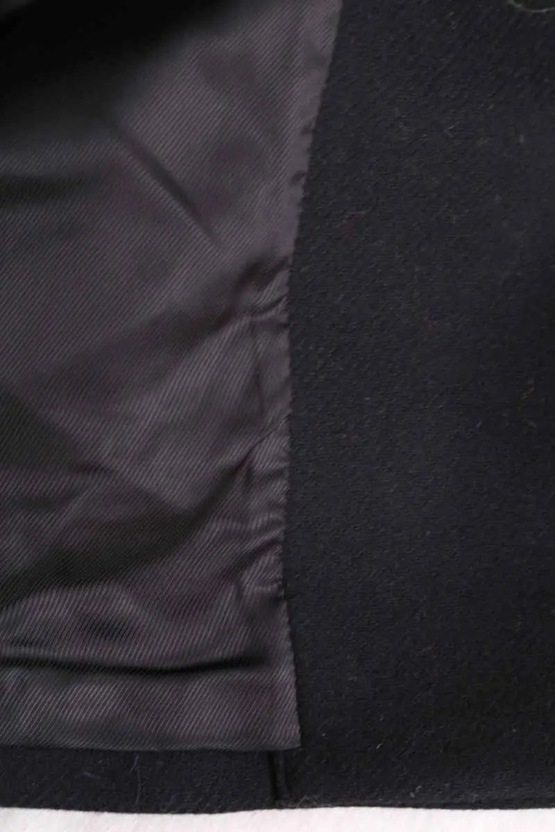 Peacoat Mirae Paris Noir en Laine