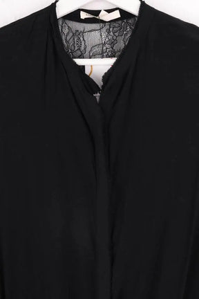 Combishort Maje Noir en Soie