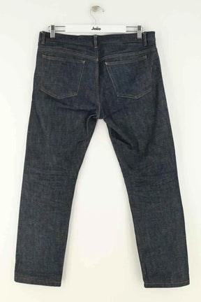 Jean droit APC Marine en Coton