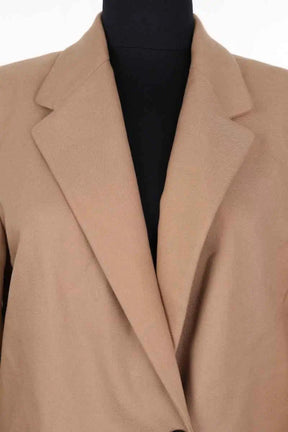 Blazer Maje Marron en Laine
