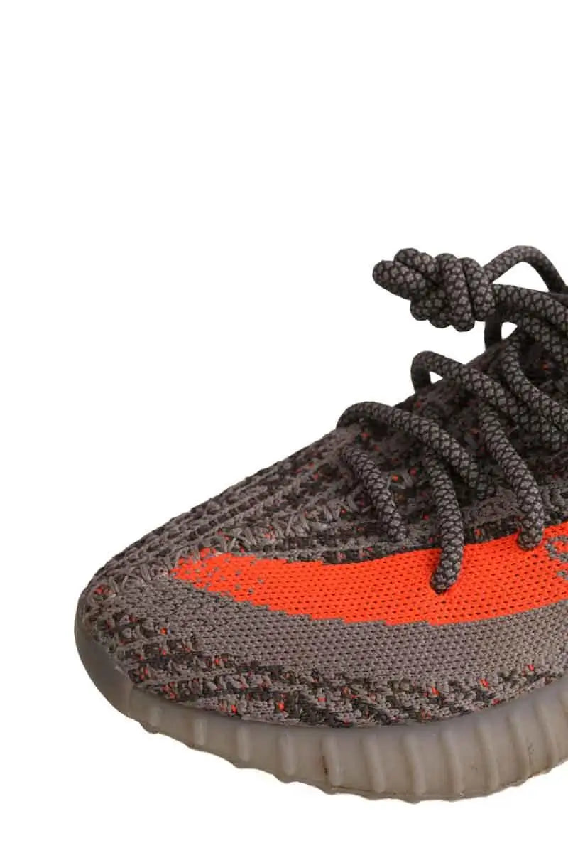 Baskets Yeezy Gris en Tissu
