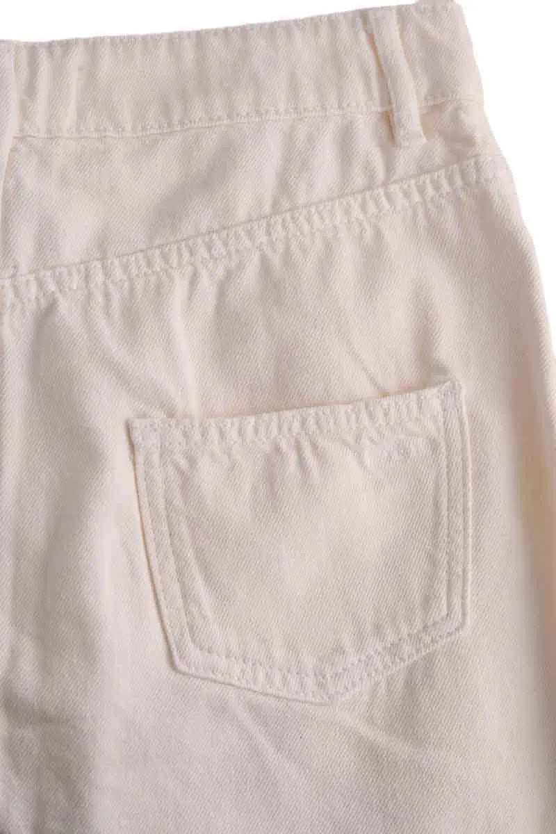 Jupe Ba&Sh Beige en Coton