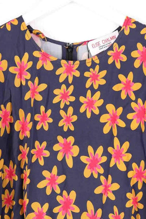 Robe Elise Chalmin Marine en Coton