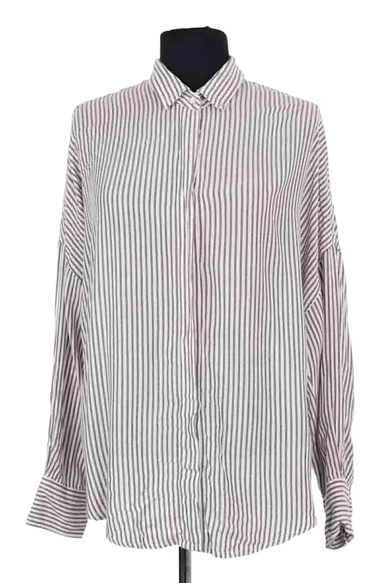 Chemise Iro Markina Gris en Synthétique, taille S - Seconde Main