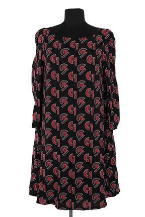Robe Claudie Pierlot Noir en Viscose, taille S - Seconde Main