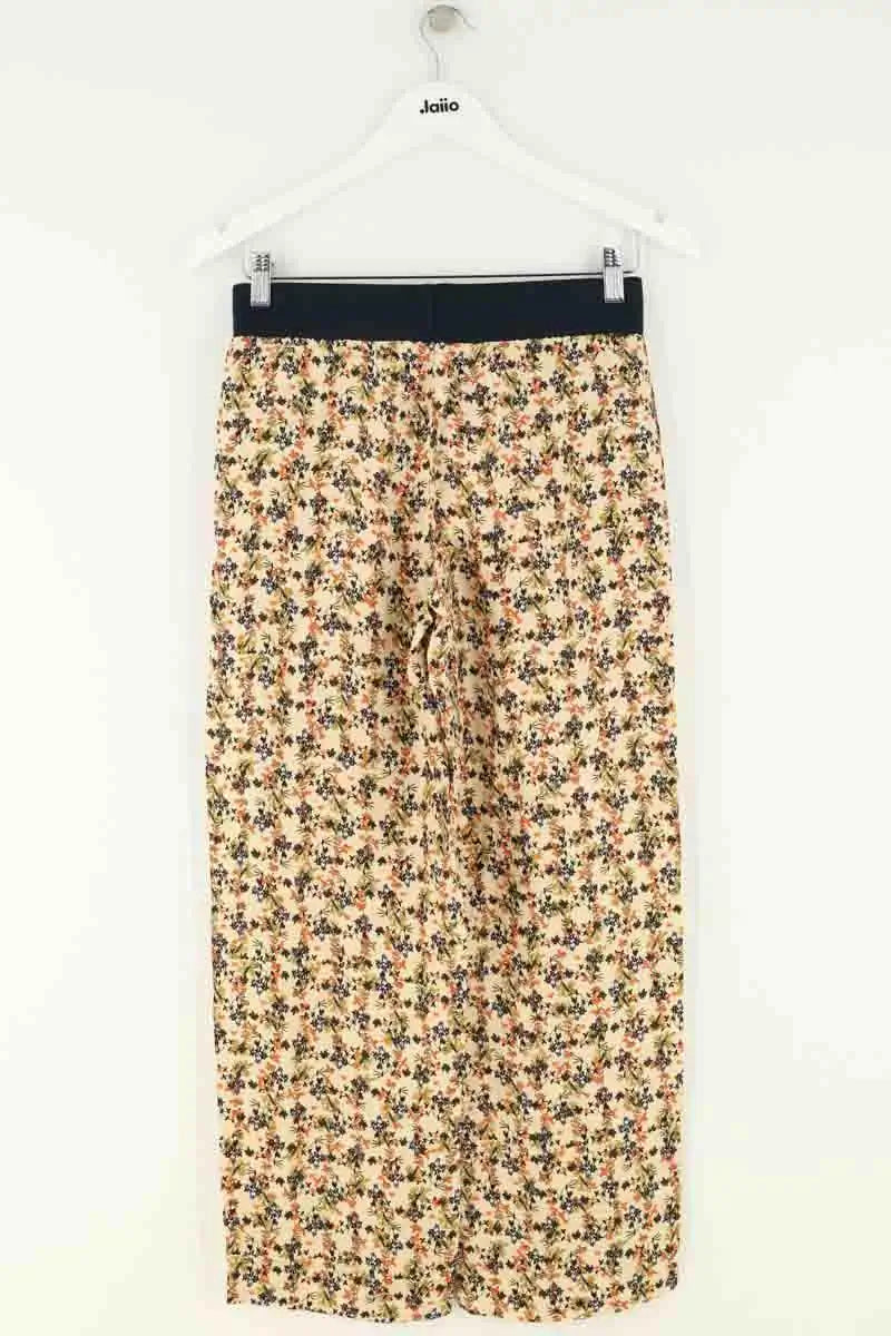 Pantalon Roseanna Doré en Synthétique