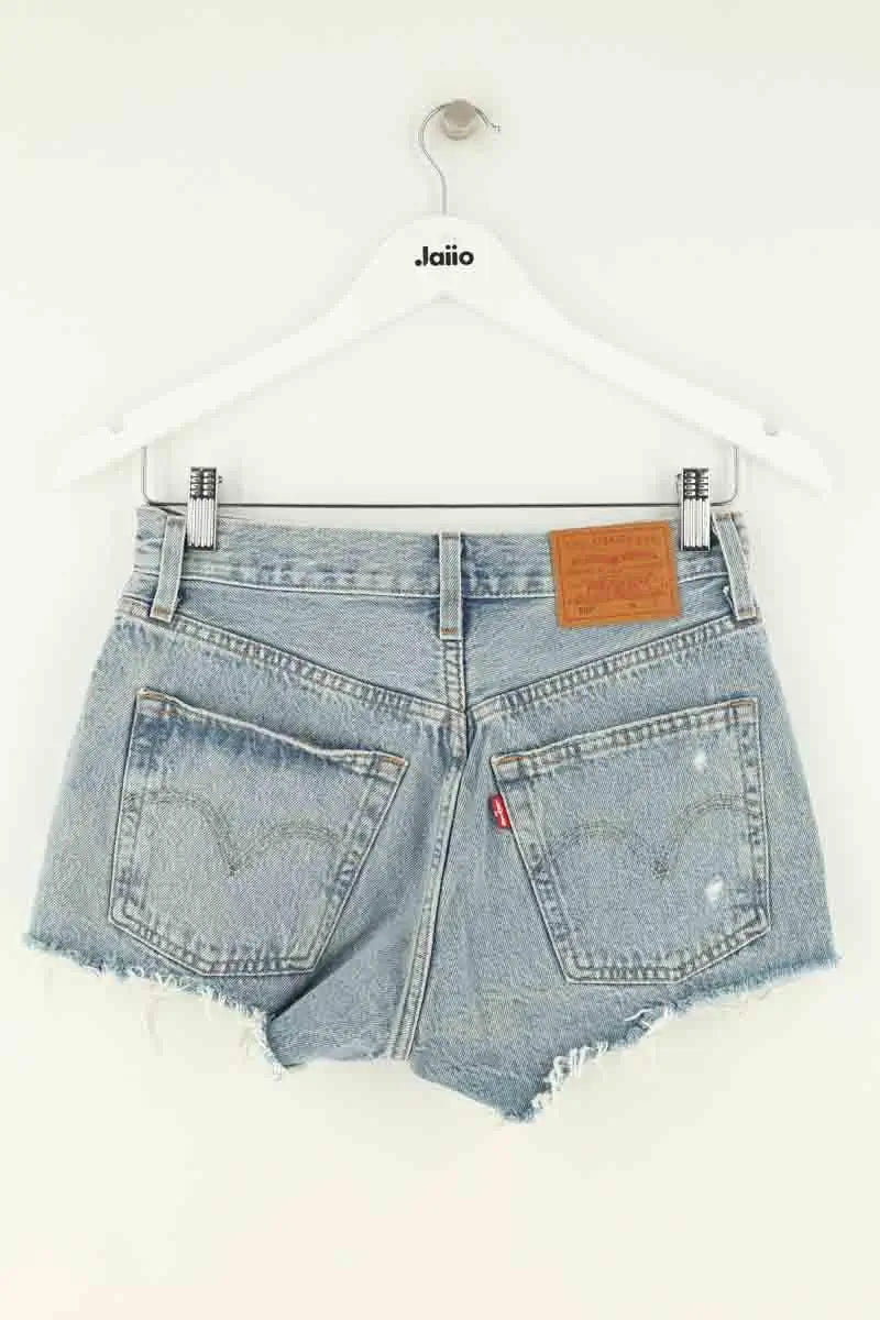 Mini short Levi's Bleu en Coton