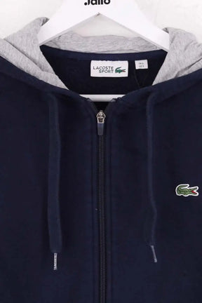 Gilet Lacoste Marine en Coton