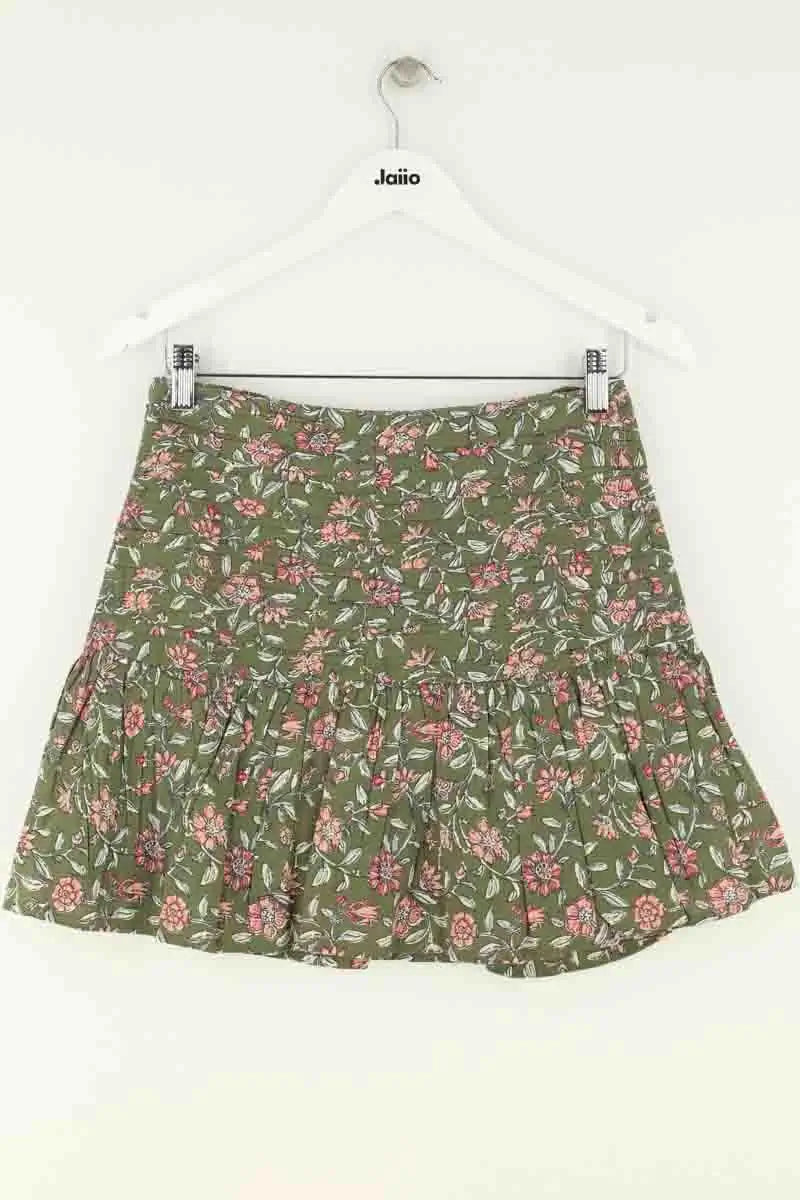 Jupe Maje Vert en Coton
