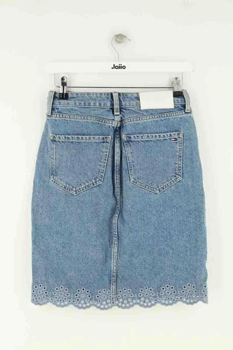 Jupe Tommy Hilfiger Bleu en Coton