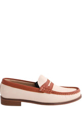 Mocassins LK Bennett Solaris Ecru en Cuir, taille 41 - Seconde Main