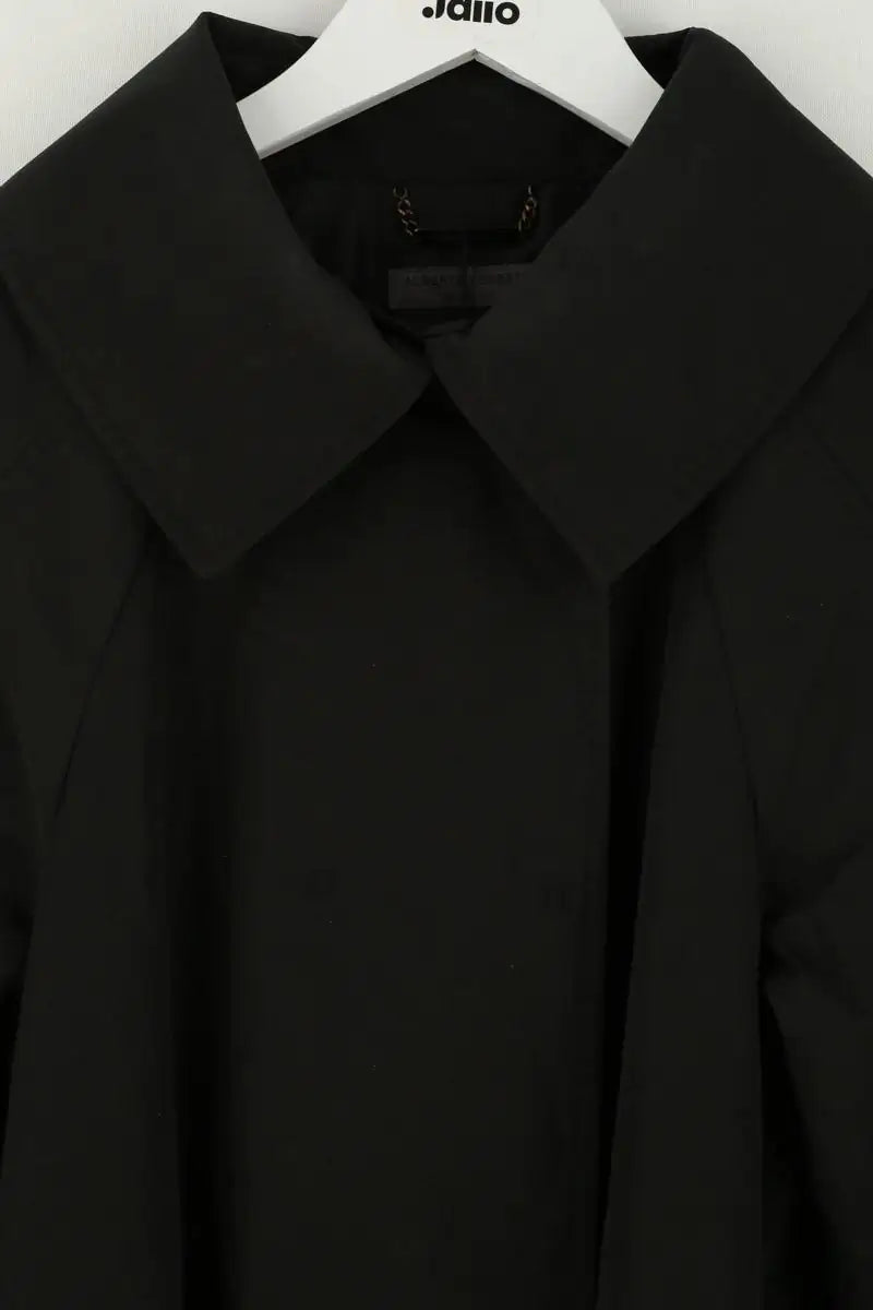 Manteau Alberta Ferretti Noir en Synthétique