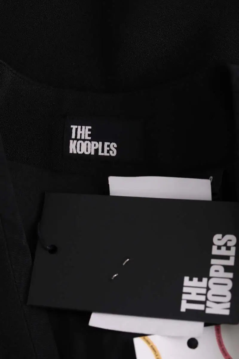 Robe The Kooples Noir en Laine