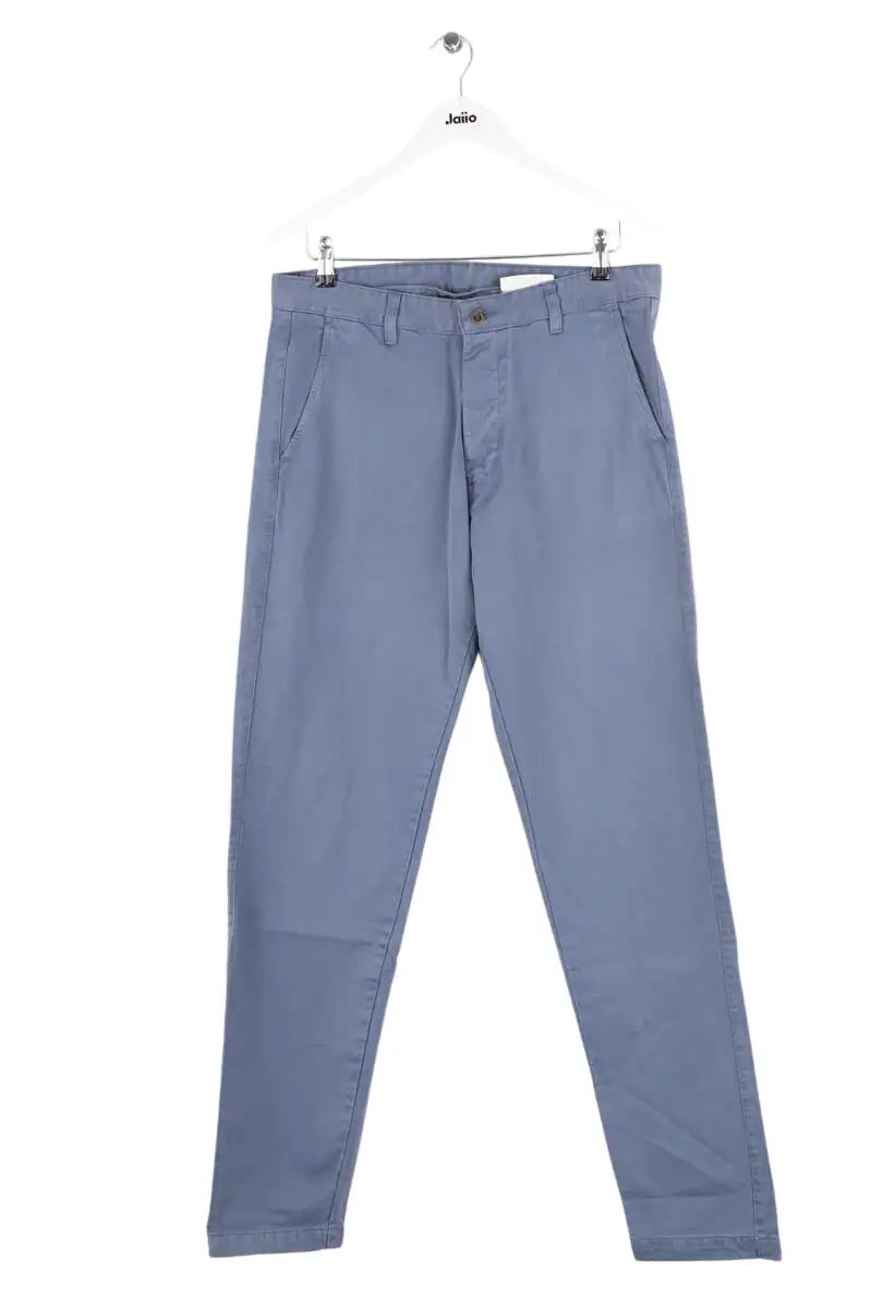 Pantalon droit Ami Bleu en Coton, taille L - Seconde Main