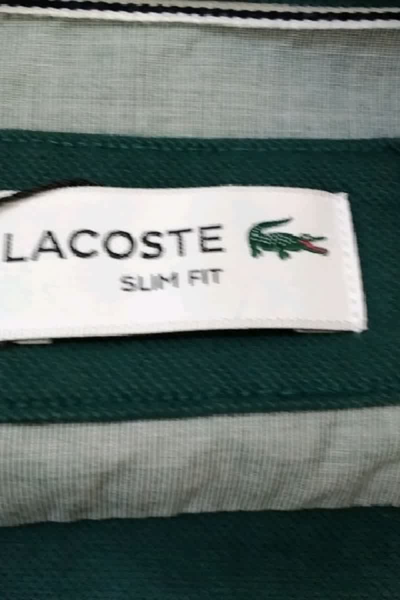 Chemise Lacoste  Vert