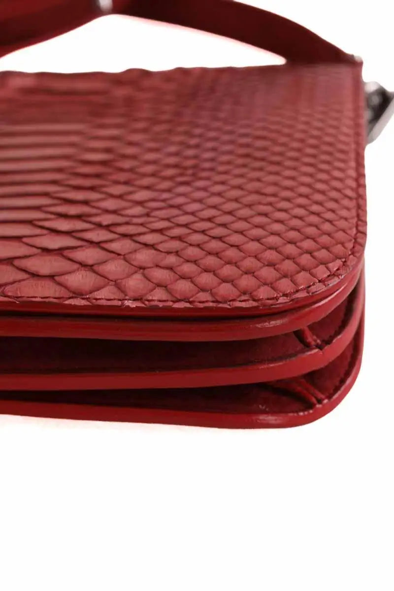Sac à bandoulière Barbara Bui Rouge en Cuir