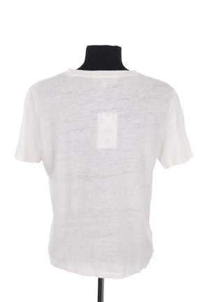 T-shirt Gerard Darel Blanc en Lin