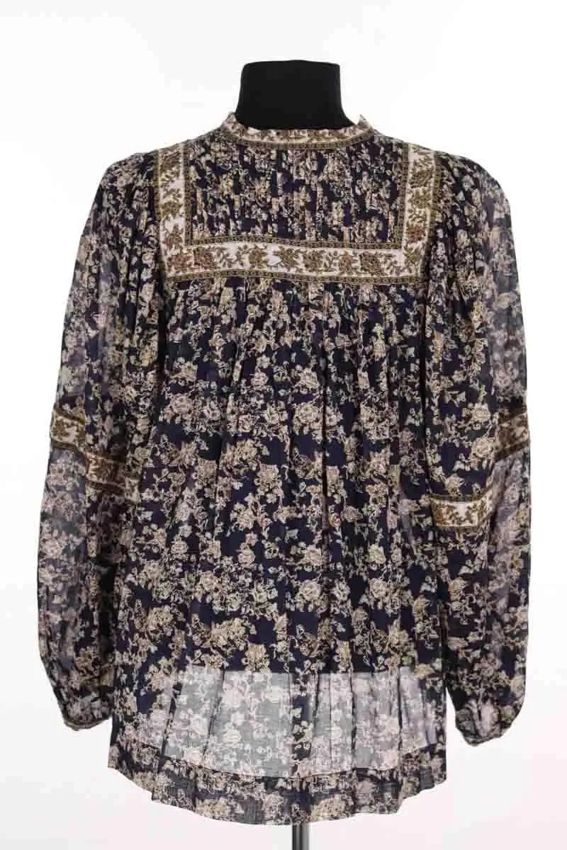 Blouse Isabel Marant Étoile Marine en Coton