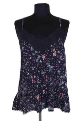 Top sans manche Zadig & Voltaire Bleu en Viscose, taille M - Seconde Main