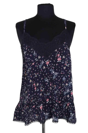 Top sans manche Zadig & Voltaire Bleu en Viscose, taille M - Seconde Main