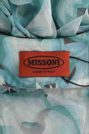 Robe de plage Missoni Bleu en Soie