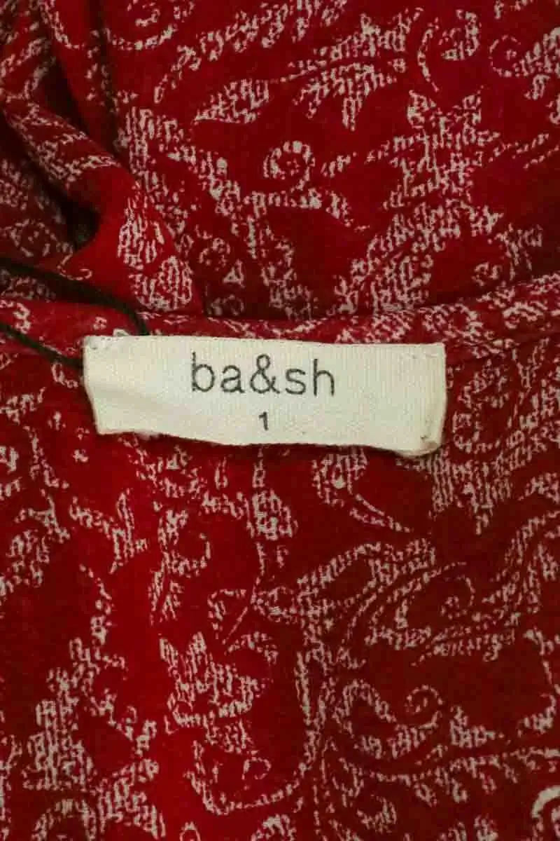 Blouse Ba&Sh Rouge en Synthétique
