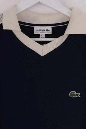 Polo Lacoste Bleu en Coton
