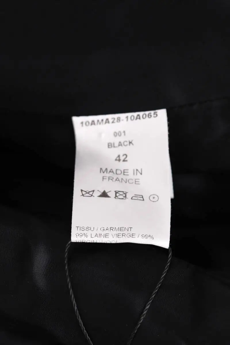 Manteau Chloé Noir en Laine