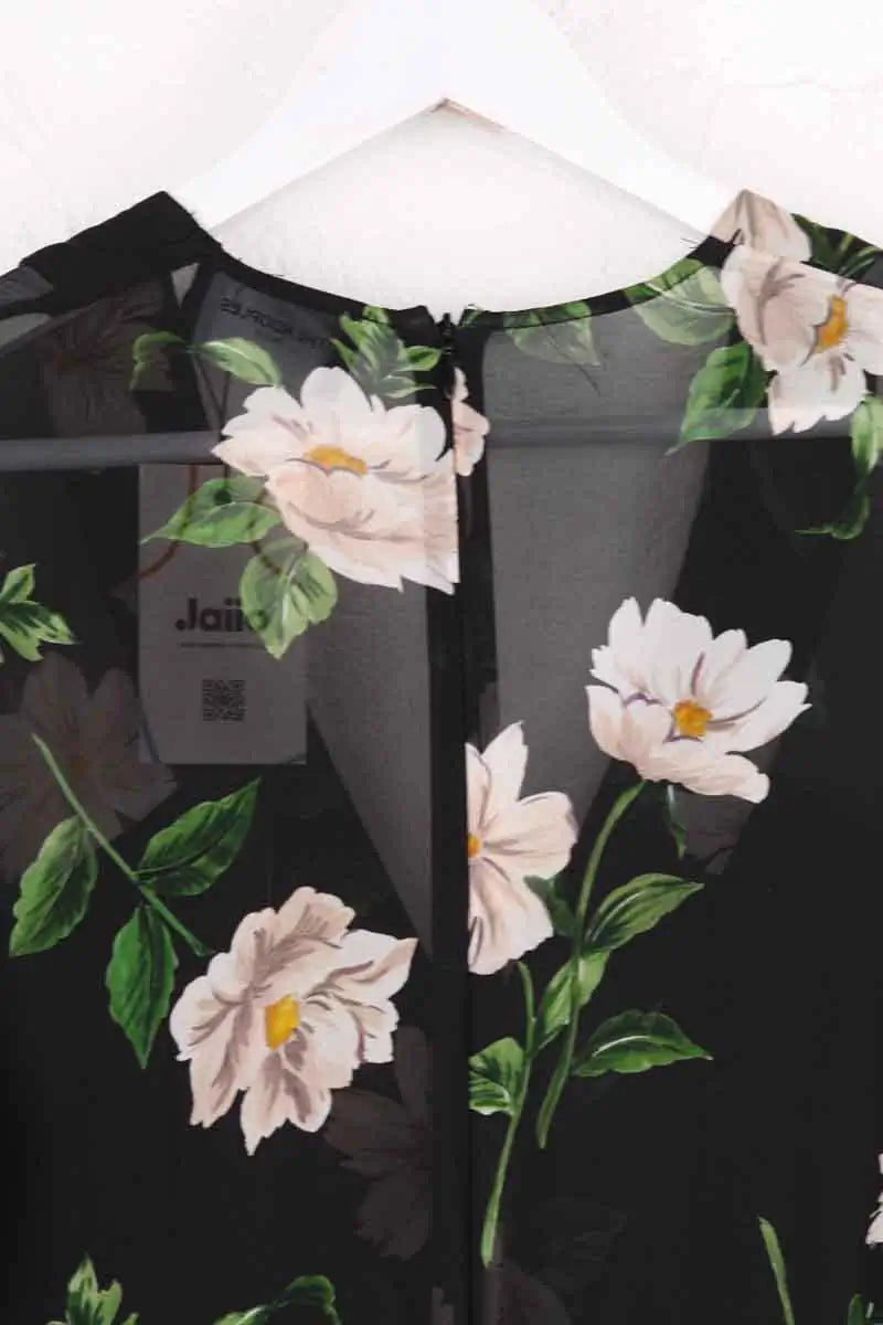 Robe The Kooples Noir en Soie