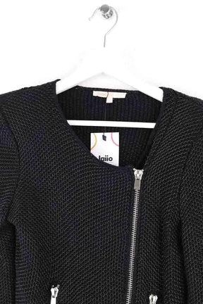 Gilet Maje Noir en Coton