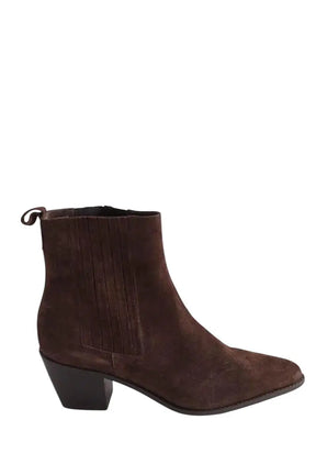 Boots LK Bennett Jolene Marron en Daim, taille 42 - Seconde Main
