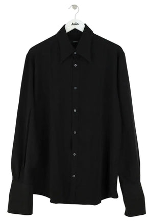 Chemise Gucci Noir en Soie, taille L - Seconde Main