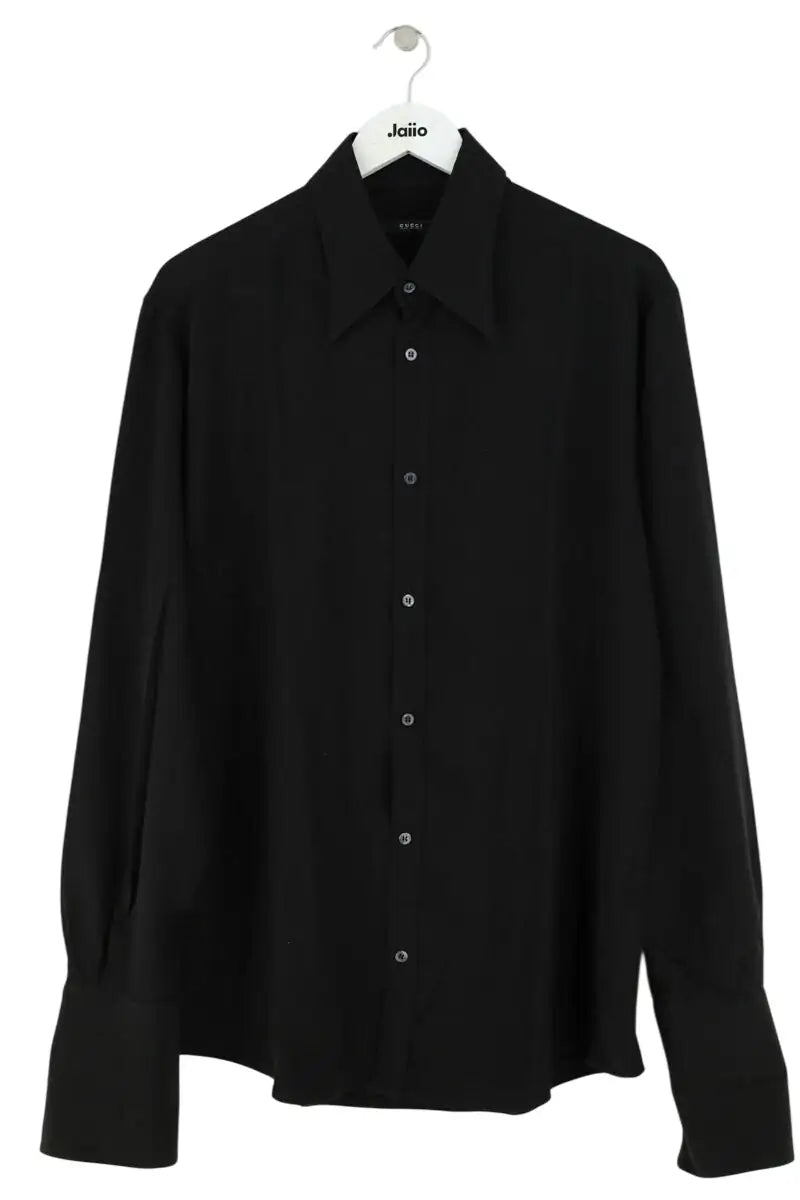 Chemise Gucci Noir en Soie, taille L - Seconde Main